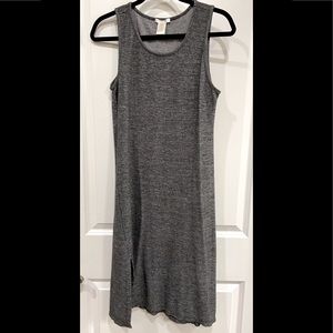 Gray Midi Dress